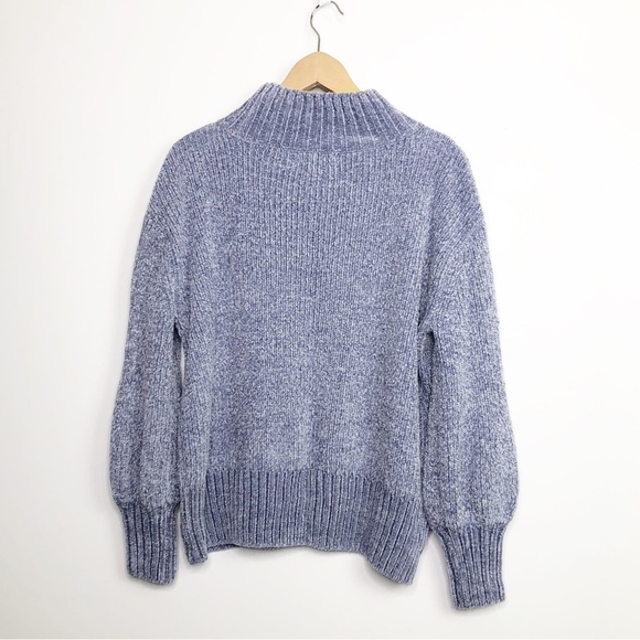 CYNTHIA Rowley blue, Chanel mock neck sweater - Picture 9 of 10